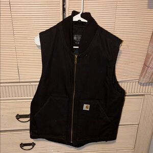 Carhartt Dark Vest with Front Pockets